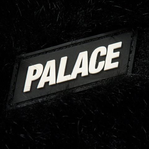 Palace TEDDY BEANIE BLACK TIP - Colorway