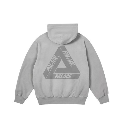 Palace POLARTEC LAZER ZIP HOOD CONCRETE GREY - Colorway