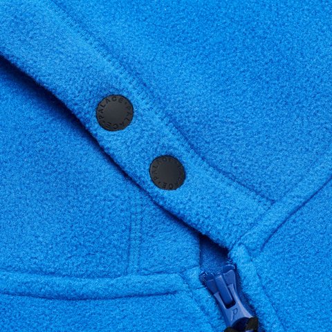 Palace POLARTEC LAZER ZIP HOOD PALATIAL BLUE - Colorway