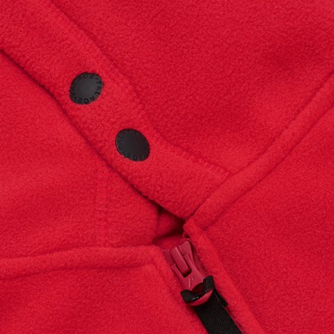 Palace POLARTEC LAZER ZIP HOOD TOMATO RED - Colorway