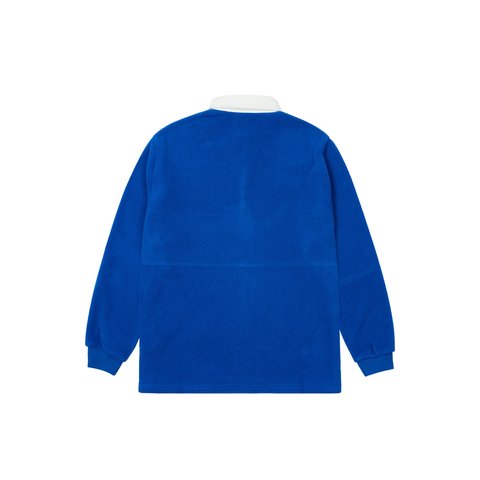 Palace POLARTEC PATCH UP RUGBY ACTIVE BLUE - Colorway