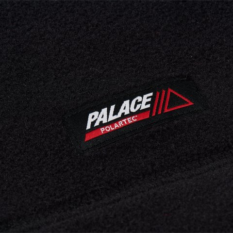 Palace POLARTEC PATCH UP RUGBY BLACK - Colorway