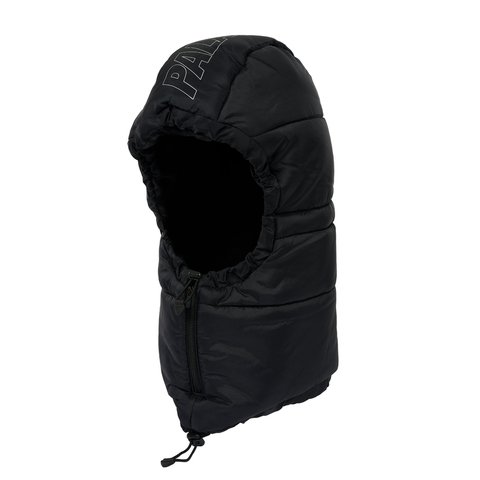 Palace PUFFA BALACLAVA HOOD BLACK - Colorway