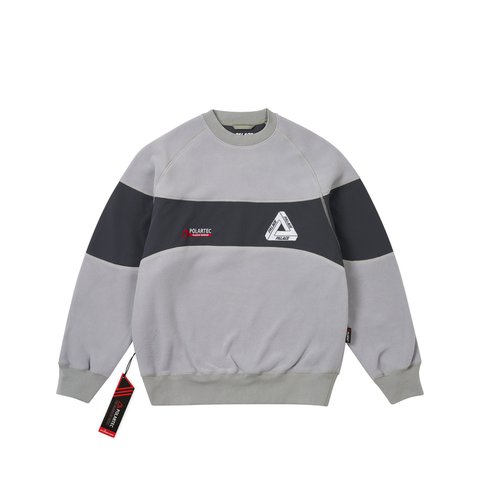 Palace POLARTEC 200 CREW GREY - Colorway