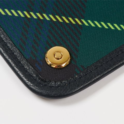 Palace P-LUX ZIP WALLET BLACK WATCH - Colorway