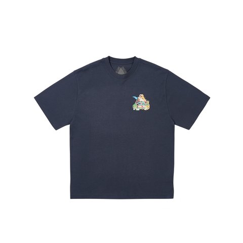 Palace P SEA T-SHIRT NAVY - Colorway