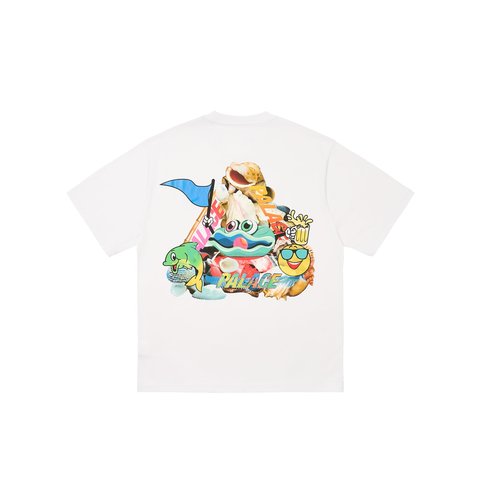 Palace P SEA T-SHIRT WHITE - Colorway