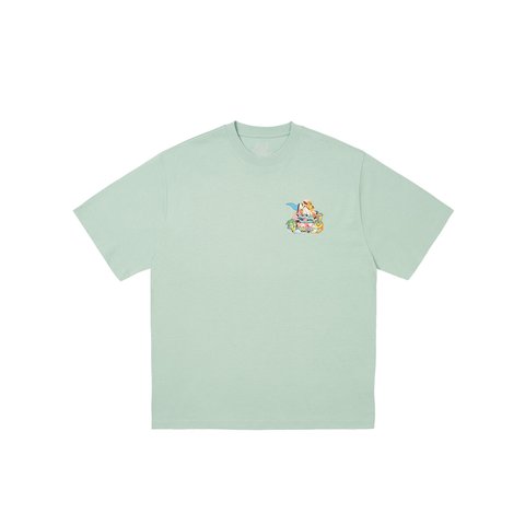 Palace P SEA T-SHIRT HAZY GREEN - Colorway