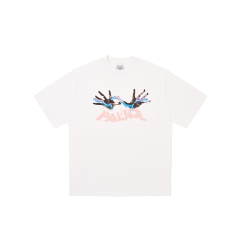 Palace HANDS ON T-SHIRT WHITE - Colorway