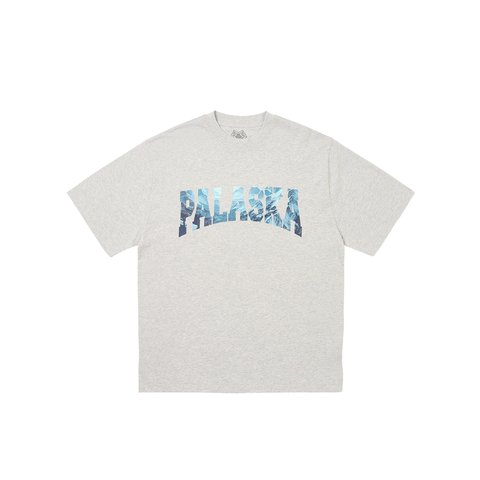 Palace PALASKA T-SHIRT GREY MARL - Colorway