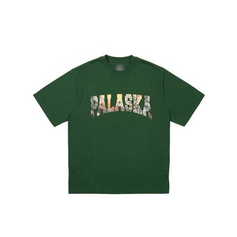 Palace PALASKA T-SHIRT RACEY GREEN - Colorway