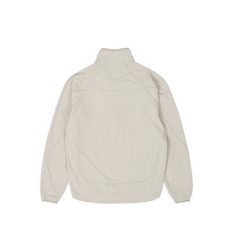 Palace RUN IT 1/2 ZIP THERMAL TRACK JACKET CONCRETE GREY - Colorway