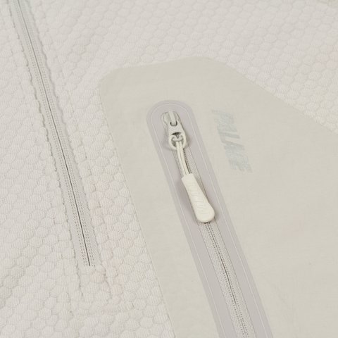 Palace RUN IT 1/2 ZIP THERMAL TRACK JACKET CONCRETE GREY - Colorway