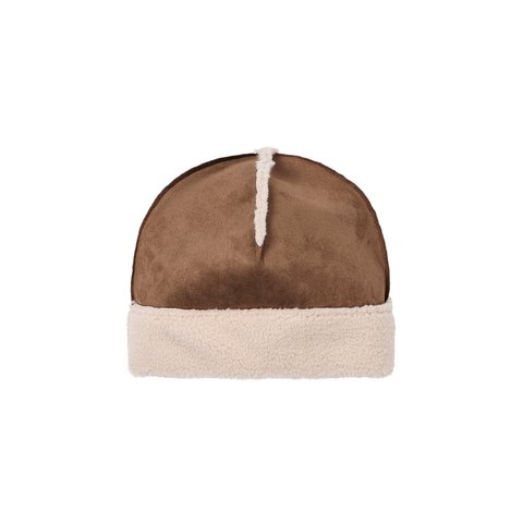 Palace SHEARLING BEANIE CAKED BROWN - Colorway