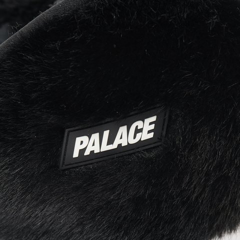 Palace TEDDY EARWARMER BLACK TIP - Colorway