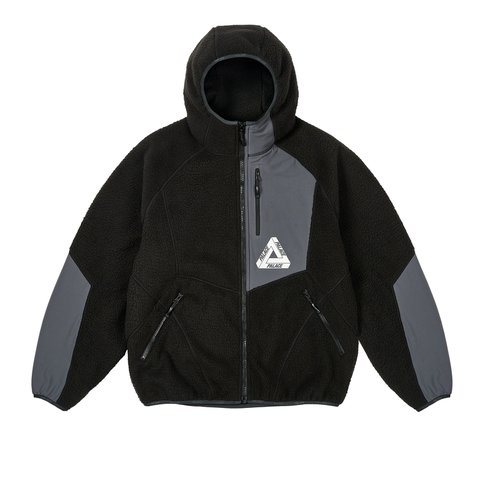 Palace THERMA FLEECE JACKET BLACK - Colorway