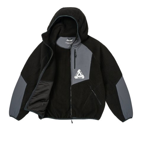 Palace THERMA FLEECE JACKET BLACK - Colorway