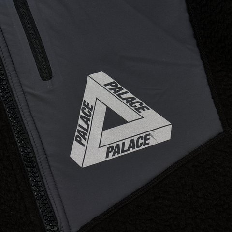Palace THERMA FLEECE JACKET BLACK - Colorway