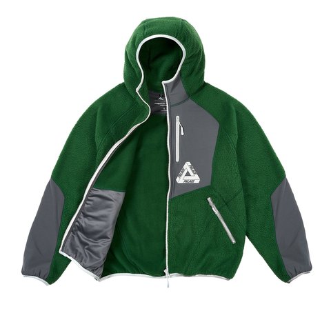 Palace THERMA FLEECE JACKET RACEY GREEN - Colorway