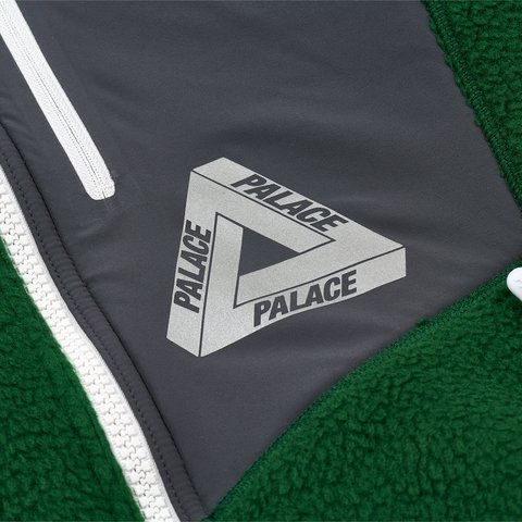 Palace THERMA FLEECE JACKET RACEY GREEN - Colorway