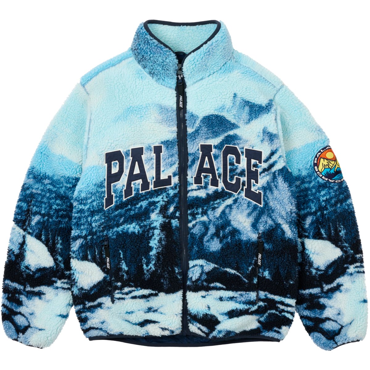 APPALACHIAN FUNNEL FLEECE PALASKA BLUE