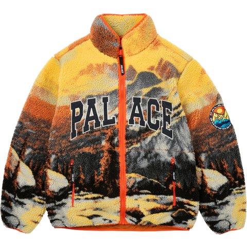 Palace APPALACHIAN FUNNEL FLEECE PALASKA ORANGE