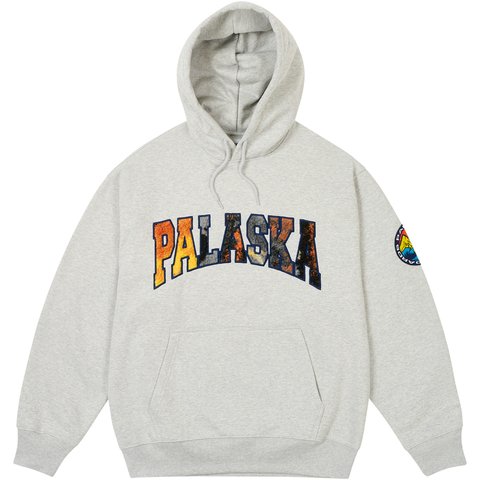 Palace APPALACHIAN HOOD GREY MARL - €158.00