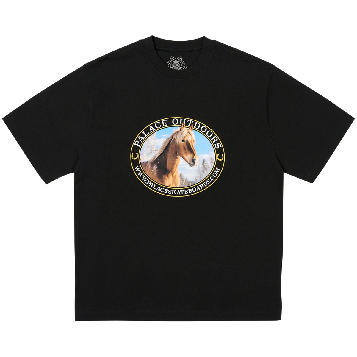 EQUESTRIAN T-SHIRT BLACK