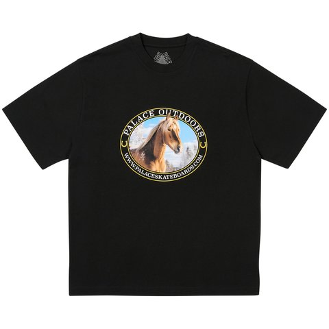 Palace EQUESTRIAN T-SHIRT BLACK