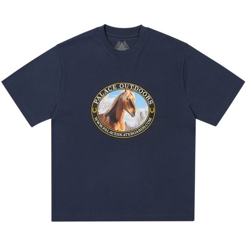 Palace EQUESTRIAN T-SHIRT NAVY - €48.00
