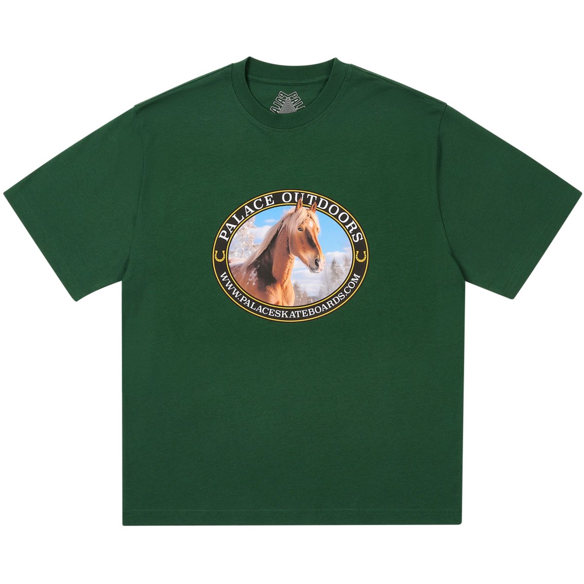 EQUESTRIAN T-SHIRT RACEY GREEN