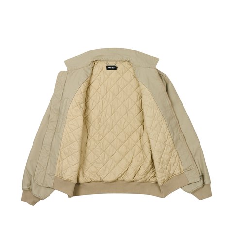 Palace FLORAL CANVAS BOMBER JACKET STONEY GREY - Colorway