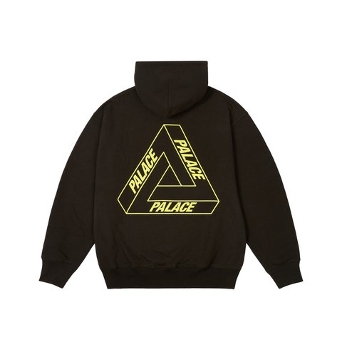 Palace GLOW TRI-FERG HOOD BLACK - Colorway