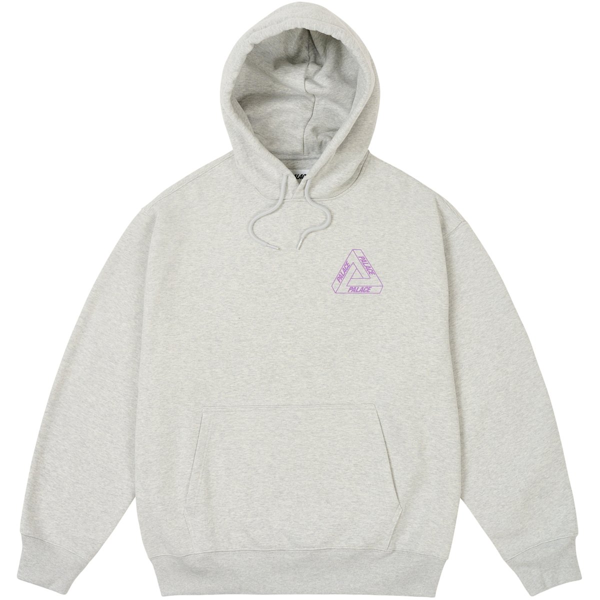 GLOW TRI-FERG HOOD GREY MARL