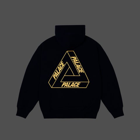 Palace GLOW TRI-FERG HOOD NAVY - Colorway