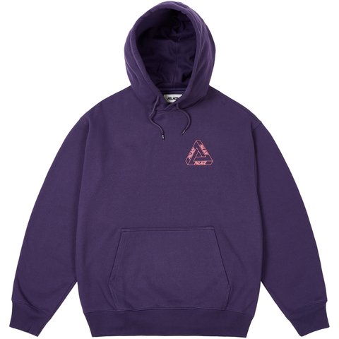 Palace GLOW TRI-FERG HOOD PURP - €158.00