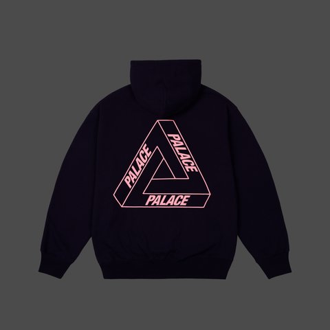 Palace GLOW TRI-FERG HOOD PURP - Colorway