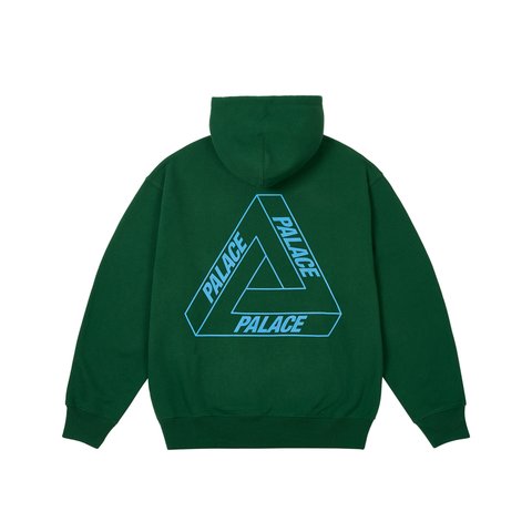 Palace GLOW TRI-FERG HOOD RACEY GREEN - Colorway