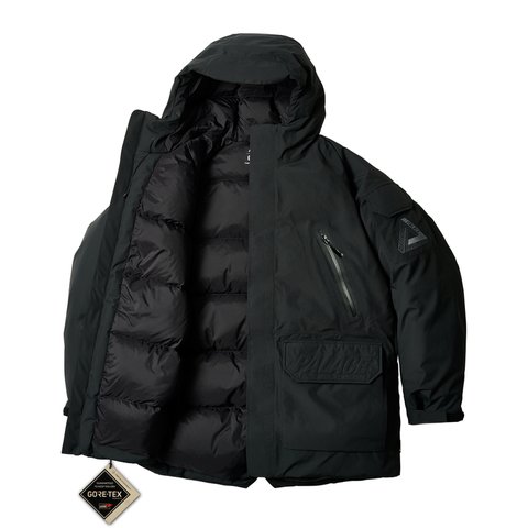 Palace GORE-TEX CARGO DOWN PARKA BLACK - Colorway