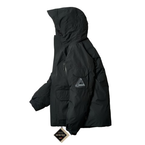 Palace GORE-TEX CARGO DOWN PARKA BLACK - Colorway