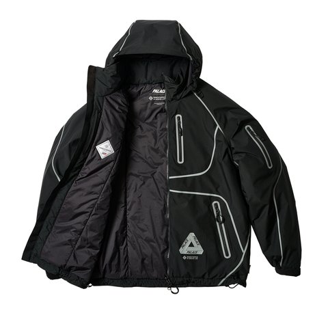 Palace GORE-TEX INFINIUM JACKET BLACK - Colorway