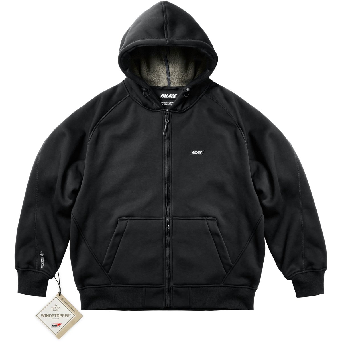 GORE-TEX WINDSTOPPER BONDED JACKET BLACK