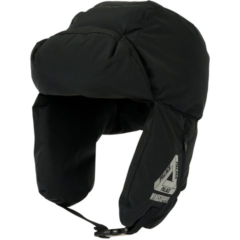 Palace GORE-TEX WINDSTOPPER PUFFA TROOPER BLACK - $88.00