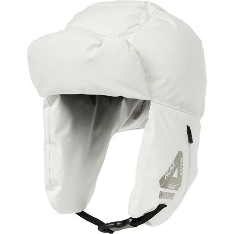 Palace GORE-TEX WINDSTOPPER PUFFA TROOPER SOFT WHITE - $88.00