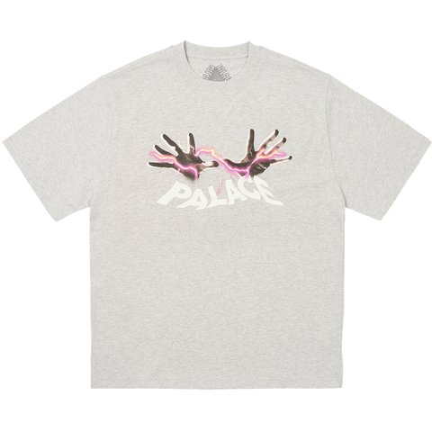 Palace HANDS ON T-SHIRT GREY MARL - $48.00