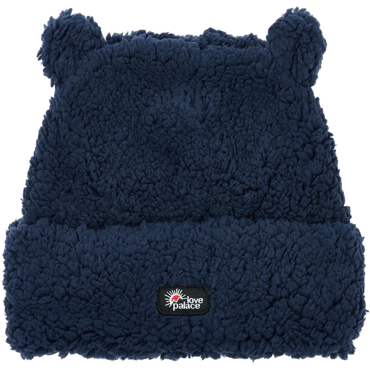 LOVE PALACE FUZZY EARS BEANIE NAVY