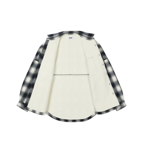 Palace OMBRE FLANNEL SHIRT NAVY - Colorway
