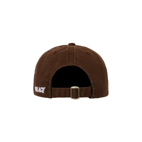 Palace P 6-PANEL BROWN - Colorway
