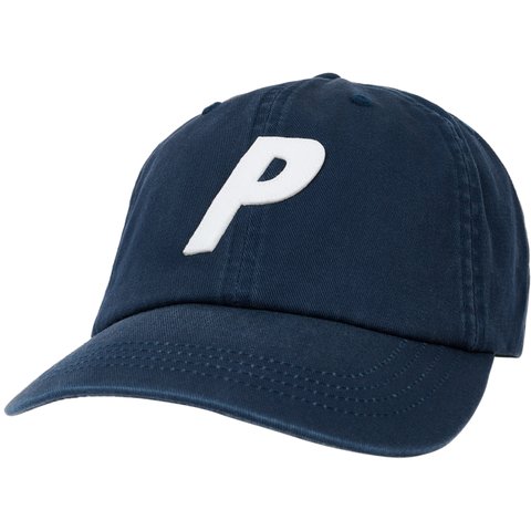 Palace P 6-PANEL NAVY - $48.00