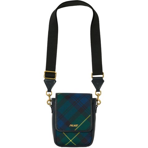 Palace P-LUX SHOT BAG BLACK WATCH - $228.00